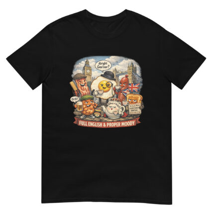 Full English & Proper Moody Short-Sleeve Unisex T-Shirt