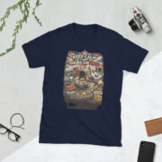 Keep Calm and Carry On Taking The Piss Short-Sleeve Unisex T-Shirt - Image 3