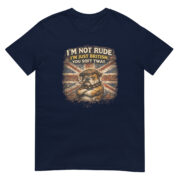 I’m Not Rude, I’m Just British – Unisex T-Shirt - Image 3