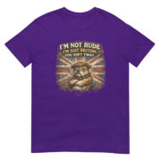 I’m Not Rude, I’m Just British – Unisex T-Shirt - Image 5