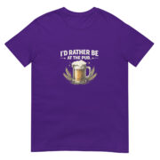 I'd Rather Be At The Pub Short-Sleeve Unisex T-Shirt