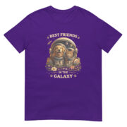 Best Friends In The Galaxy Short-Sleeve Unisex T-Shirt - Image 5