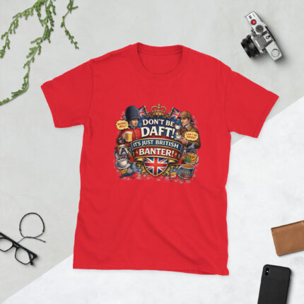 Don't be Daft Short-Sleeve Unisex T-Shirt